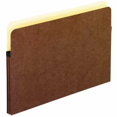 Pendaflex File Pocket - Legal - 8.50" X 14" - 1.75" Expansion - Manila, Red Fiber (1516COX)