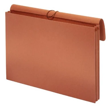 Globe-weis 12"x18" Tabloid Wallets, 12"x18", 3-1/2" Expansion - Tabloid - 11" X 17" - 875 Sheet Capacity - 3.50" Expansion - 19 Pt. - Brown - 10 / Carton (B1060E)