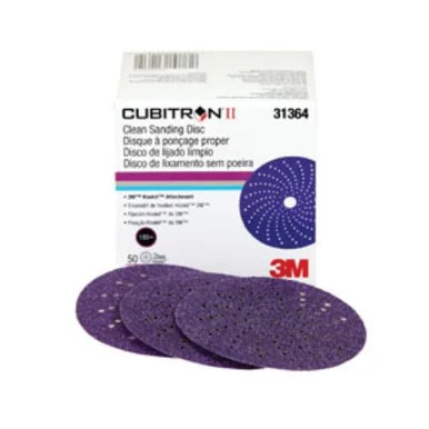 3m 3M-31364 Cubitron Ii Clean Sanding Hookit Disc, P180 Grit, 3" 31364_59