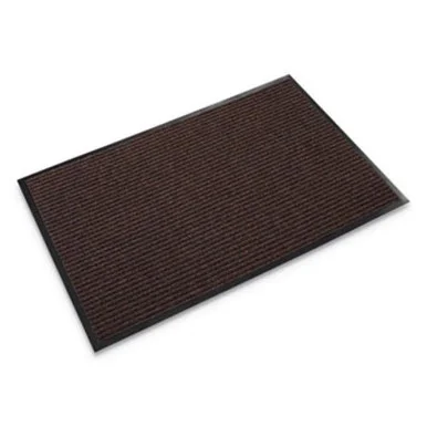 Crown Mats NR0310BR Needle Rib Wipe & Scrape Mat, Polypropylene, 36 X 120, Brown
