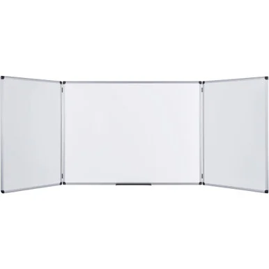 MasterVision Trio Magnetic Whiteboard (tr0202101170) - Bi-Silque Visual Communication