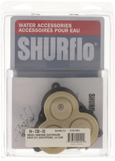 Shurflo 16845383 Lower Housing Replacement Kit - 3.0 Cam