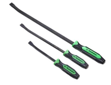 Mayhew 14071GN 3-piece Dominator Curved Pry Bar Set, Green