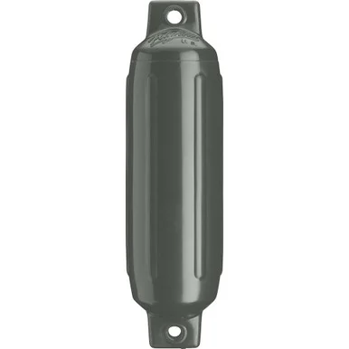 Polyform G4GRAPHITE G-4 Twin Eye Boat Fender 6.5 X 22" Graphite