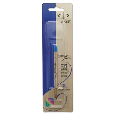 Sanford 1950371 Refill For Parker Ballpoint Pens, Medium Point, Blue Ink