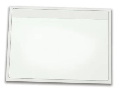Cardinal Holdit! Pocket - 1 Card Capacity - 6" X 4" - Rectangular - Polypropylene - 100 / Box - Clear (CRD21160)