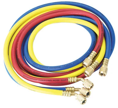 Robinair 30072 72" A/c Charging Hoses With 1/4" Standard Fittings - Set Of 3 30072_59