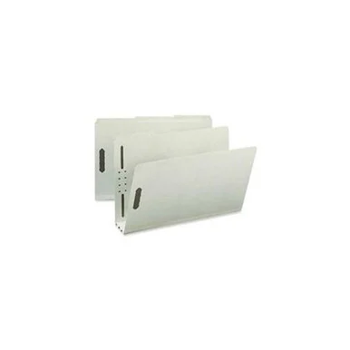 Sparco Pressboard Fastener Folder - Legal - 8.50" X 14" - 1" Expansion - 2 Fastener - 2" Folder Fastener Capacity - 1/3 Tab Cut - 25 Pt. - Pressboard - Gray - 25 / Box (SP17234)