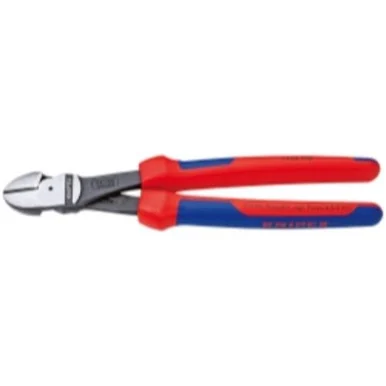 Knipex 7402250 10" Ultra High Leverage Ergo Grip Diagonal Cutter Pliers