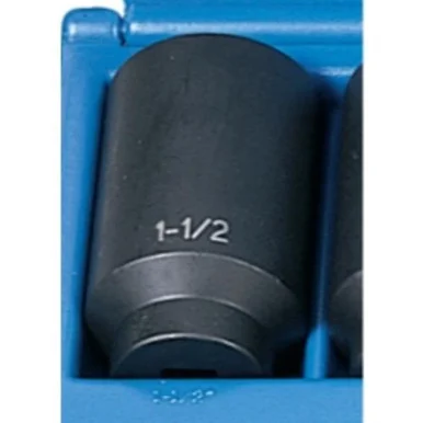 Grey Pneumatic 2048D 1/2" Drive Fractional Deep Impact Socket 1-1/2
