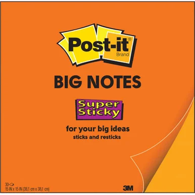 Post-it® Super Sticky Big Notes (bn11o)