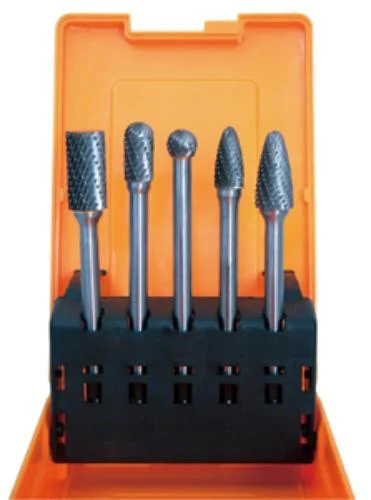 Astro Pneumatic 2185 5 Piece 4.5" Long Double Cut Carbide Burr Set