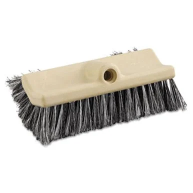 Boardwalk 8420 Dual-surface Vehicle Brush, 10" Long, Brown