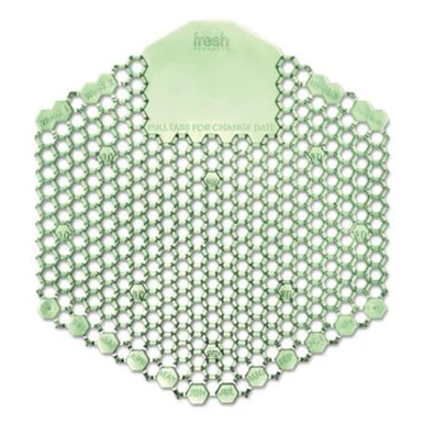 Fresh Products FRS2WDS60CME Wave 3d Urinal Deodorizer Screen, Green, Cucumber Melon Fragrance,10 Screens/box
