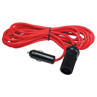 Roadpro 12v RP-203EC Ext Cord 12ft 12v W C/l Plugs 18ga