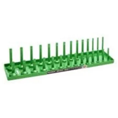 Mechanics Time Saver PSH25M-GRN Mechanic's Time Savers 1/4 In. Metric Peg Socket Holder, Green