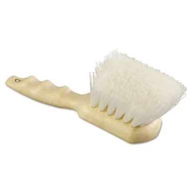 Boardwalk 4408 Utility Brush, Nylon Fill, 9" Long, Tan Handle