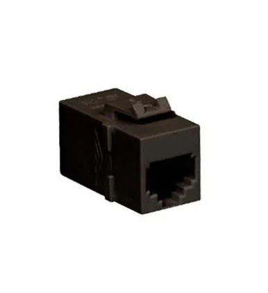 Icc 6p6c Rj-11 Coupler Module, Pin 1-1 - 1 Pack - 1 X Rj-11 Female Network - 1 X Rj-11 Female Network - Gold Plated - Black (ic107c6rbk)