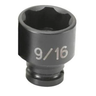Grey Pneumatic 918RS 1/4" Surface Drive X 9/16" Standard Socket