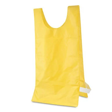 CHAMPION SPORT NP1GD Heavyweight Pinnies, Nylon, One Size, Gold, 12 Per Pack - Champion Sports