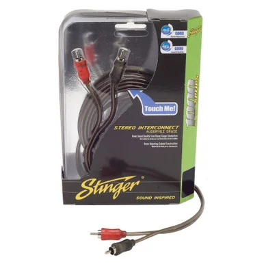 Stinger SI1217 17ft 1000 Series 2ch Coaxial Rca - AAMP of America