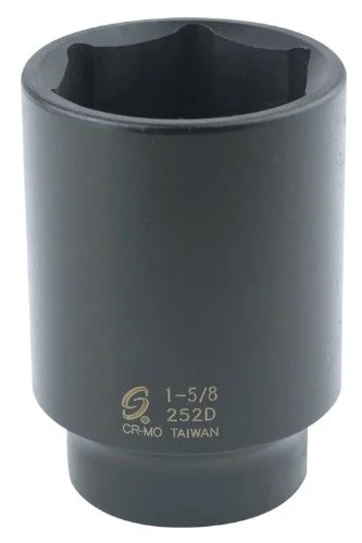 Sunex Tool 252D 1/2"dr 1-5/8"dp Impact Socket