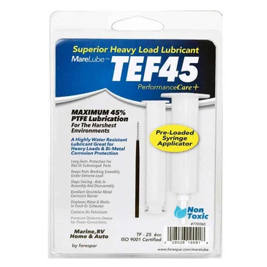 Forespar Performance Products 770065 Forespar Marelube Tef45 6cc Syringe