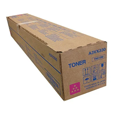 Konica Minolta TN-619M Original Laser Toner Cartridge - Magenta Pack A3VX330