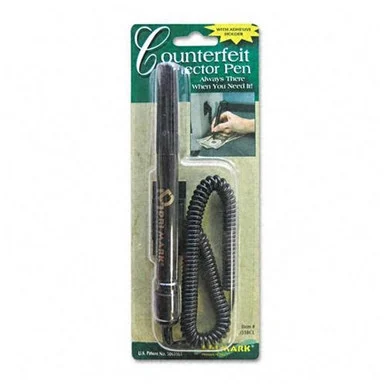 Dri Mark Smart-money Counterfeit Bill Detector Pen With Coil And Clip (351BCL)