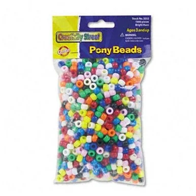 Chenillekraft Creativity Street Pony Bead - Assorted (3552)