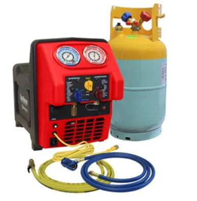 Mastercool 69391 Spark Free Twin Turbo Refrigerant Recovery Machine For R1234yf