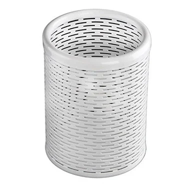 Artistic Urban Coll. Punched Metal Pencil Cup (art20005wh) - Artistic Products