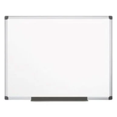 Bi-silque Platinum Plus Dry Erase Board - 72" Width X 48" Height - White Porcelain Surface - Silver Aluminum Frame - Film - Mount - 1 Each (cr1201170mv)