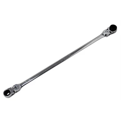 K Tool International XDRF51638 Wrench Double Box Ratcheting Reversible 5/16 Inch X 3/8 Inch Universal Spline 90 Tooth MTNRF51638