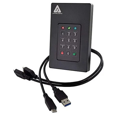 Apricorn Aegis Fortress 2 TB Hard Drive - 3.5 External" AFL32TB