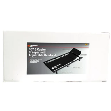 Wilmar Corp. / Performance Tool W85005 Performance Tool 40 In. 6-caster Creeper, Black Powder Coated
