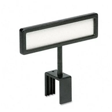 Advantus People Pointer Cubicle Sign - 9" Width2.50" Height Holding Size - Black (AVT75334)