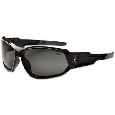 Ergodyne Corporation 56030 Skullerz Loki Safety Glasses/goggles, Black Frame/smoke Lens, Nylon/polycarb