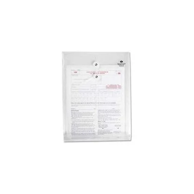 Sparco Inter-departmental Poly Envelope - Interoffice - 10" X 13" - String/button - 1each - Clear (SPR02020)