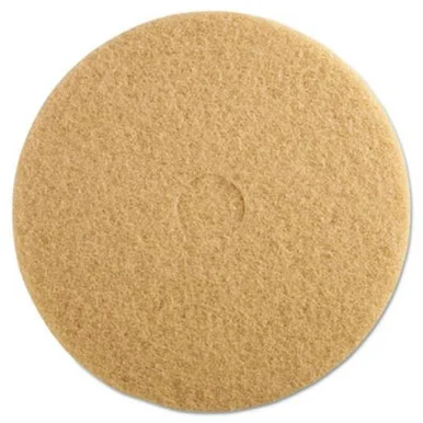 3m 05606 Ultra High-speed Floor Burnishing Pads 3400, 20" Dia, Tan, 5/carton