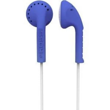 Koss Ke10 Earbuds - Stereo - Black - Mini-phone - Wired - 32 Ohm - 40 Hz 20 Khz - Earbud - Binaural - Outer-ear - 4 Ft Cable (189775)
