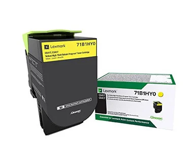 Lexmark Original Toner Cartridge - Yellow (71B1HY0)