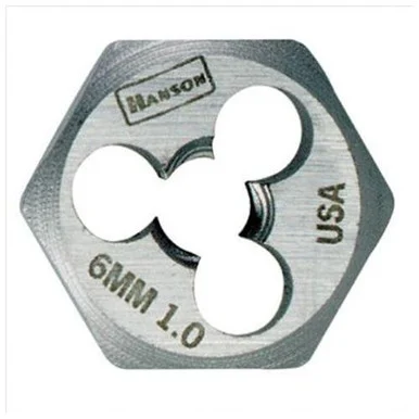 Irwin Industrial 6327 High Carbon Steel Hexagon 5/8" Across Flat Die 6mm-1.00