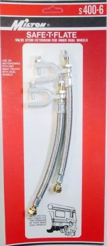 Milton Industries S-400-6 Saf-t-flate Valve Ext. 2/cd