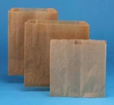 Hospeco Feminine Hygiene Receptacle Liners - 8" X 8" X 7" - Paper, Wax - 500/carton - Brown (6802w_35)