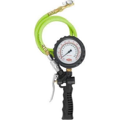 Legacy Manufacturing AL2025FZ-2 Flexzilla Inflator Kit With Flexzilla Air Hose 3' And 15' Extensions, Lock-on Chuck