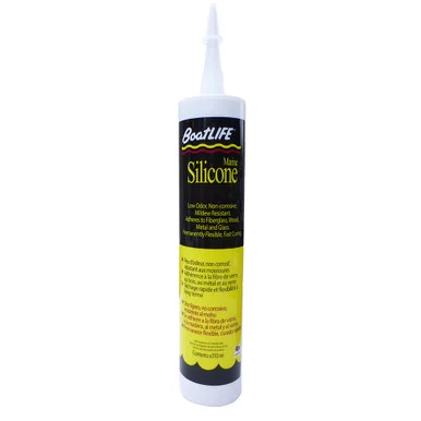 Boatlife 1151 Silicone Rubber Sealant Cartridge - White 1151_92