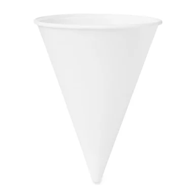 Solo Dry Wax Cone Cup (4br2050ct) - Stone Container