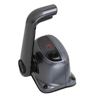Uflex USA 18810856 Uflex single Lever Top Mount Control W/neutral Lock - No Trim Switch - Black 18810856_78