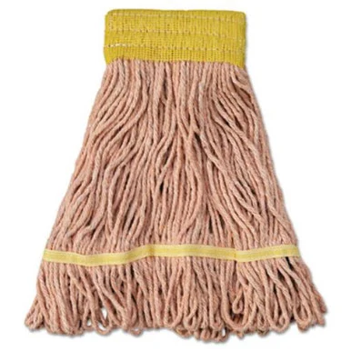 Boardwalk 501OR Mop Head, Super Loop Head, Cotton/synthetic Fiber, Small, Orange, 12/carton